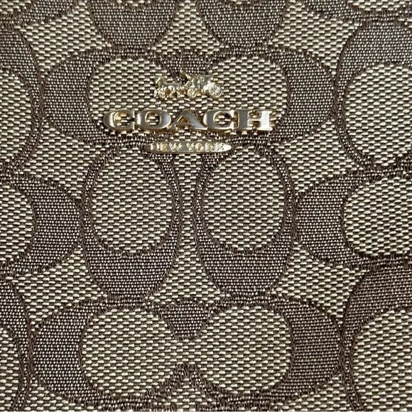 Coach Women’s Signature Zip Top Tope Bag - Picture 3 of 9